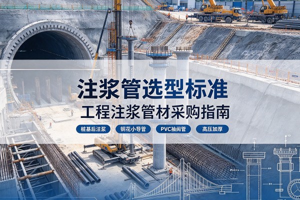 曲阳注浆管选型标准