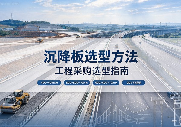 曲阳沉降板选择方法